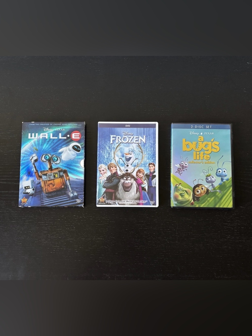 RARE Disney DVD Lot A Bug's Life Collector's Edition Frozen WALL-E Tested Pixar